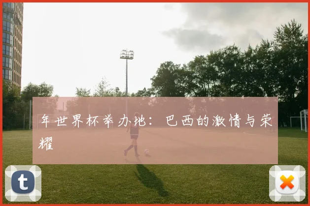 年世界杯举办地：巴西的激情与荣耀